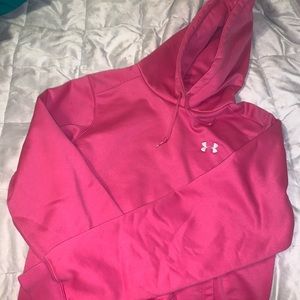 Bright Pink Under Armour Hoodie